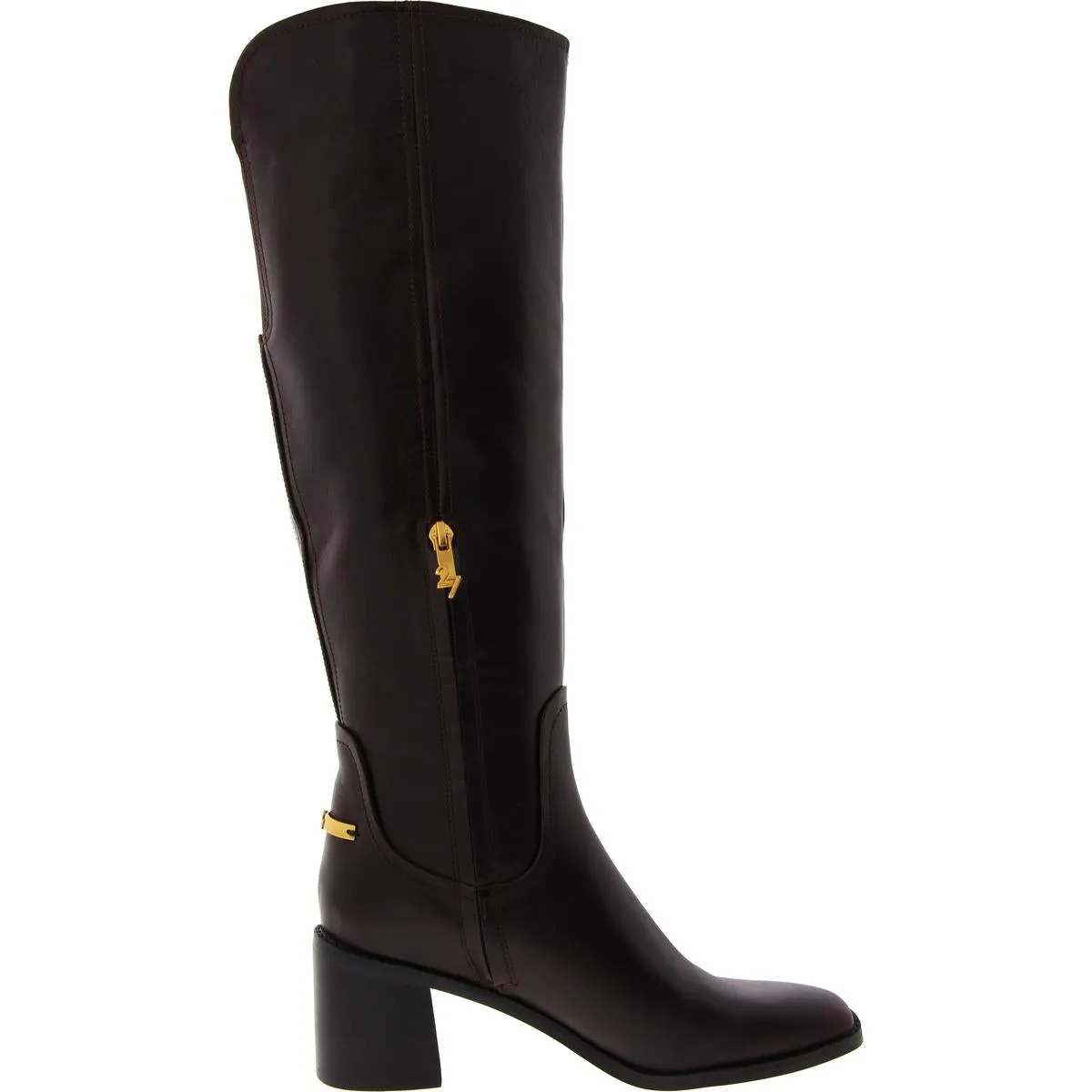 Edda Womens Leather Knee-High Boots