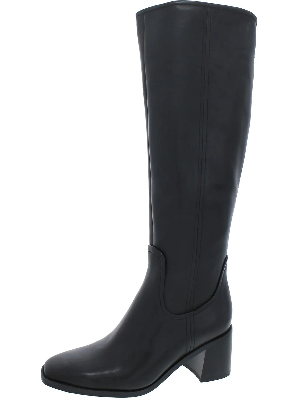 Edda Womens Leather Knee-High Boots