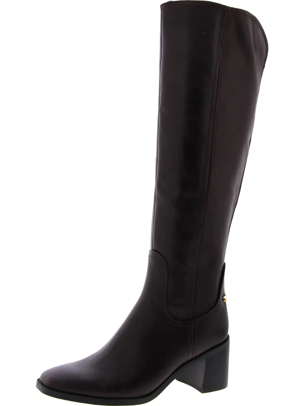 Edda Womens Leather Knee-High Boots