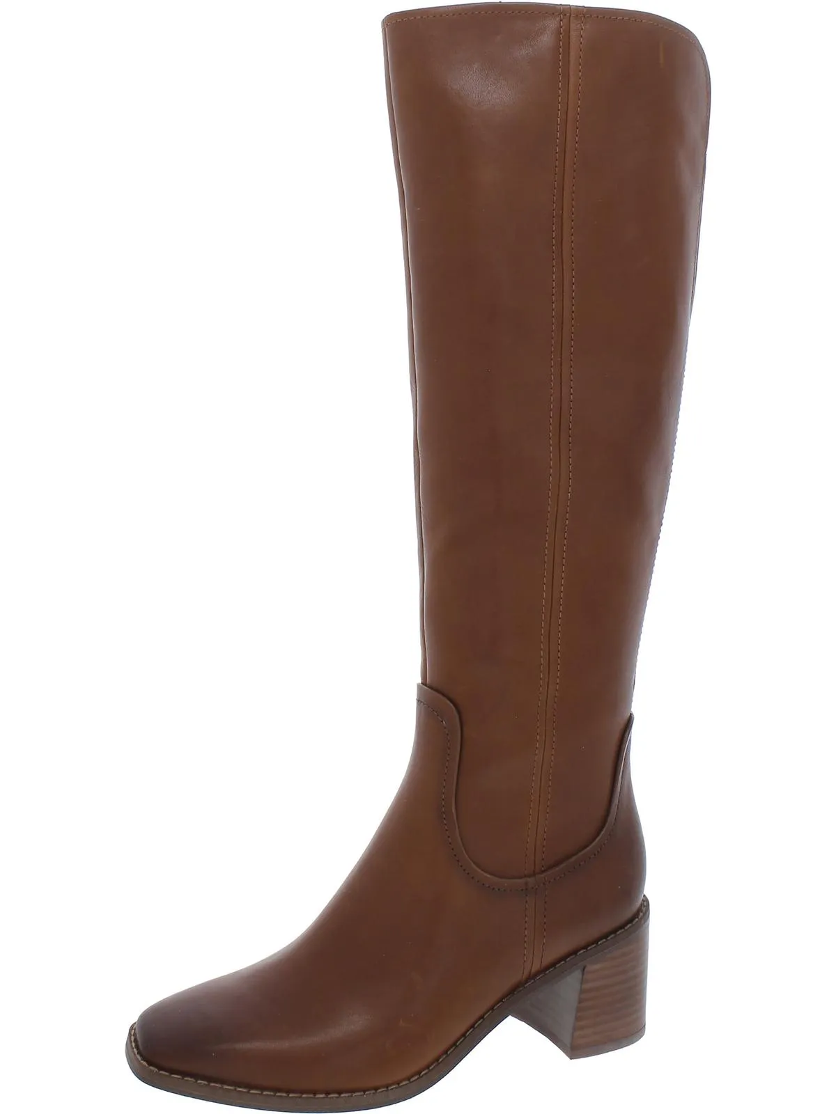 Edda Womens Leather Knee-High Boots