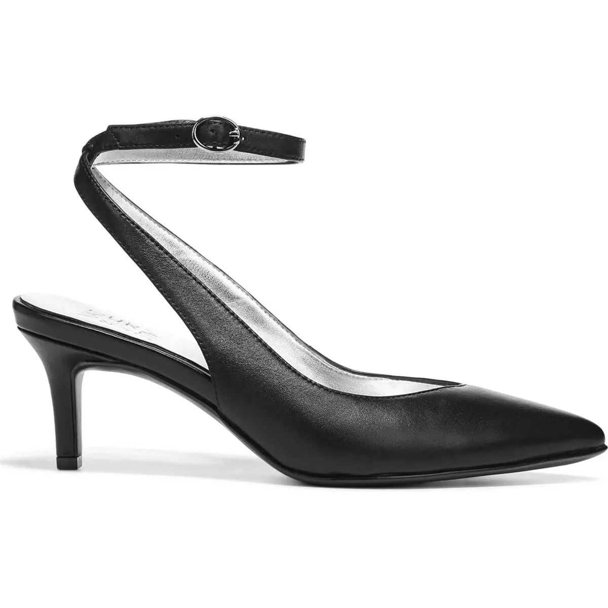 Eliya Womens Leather Snake Print Pumps