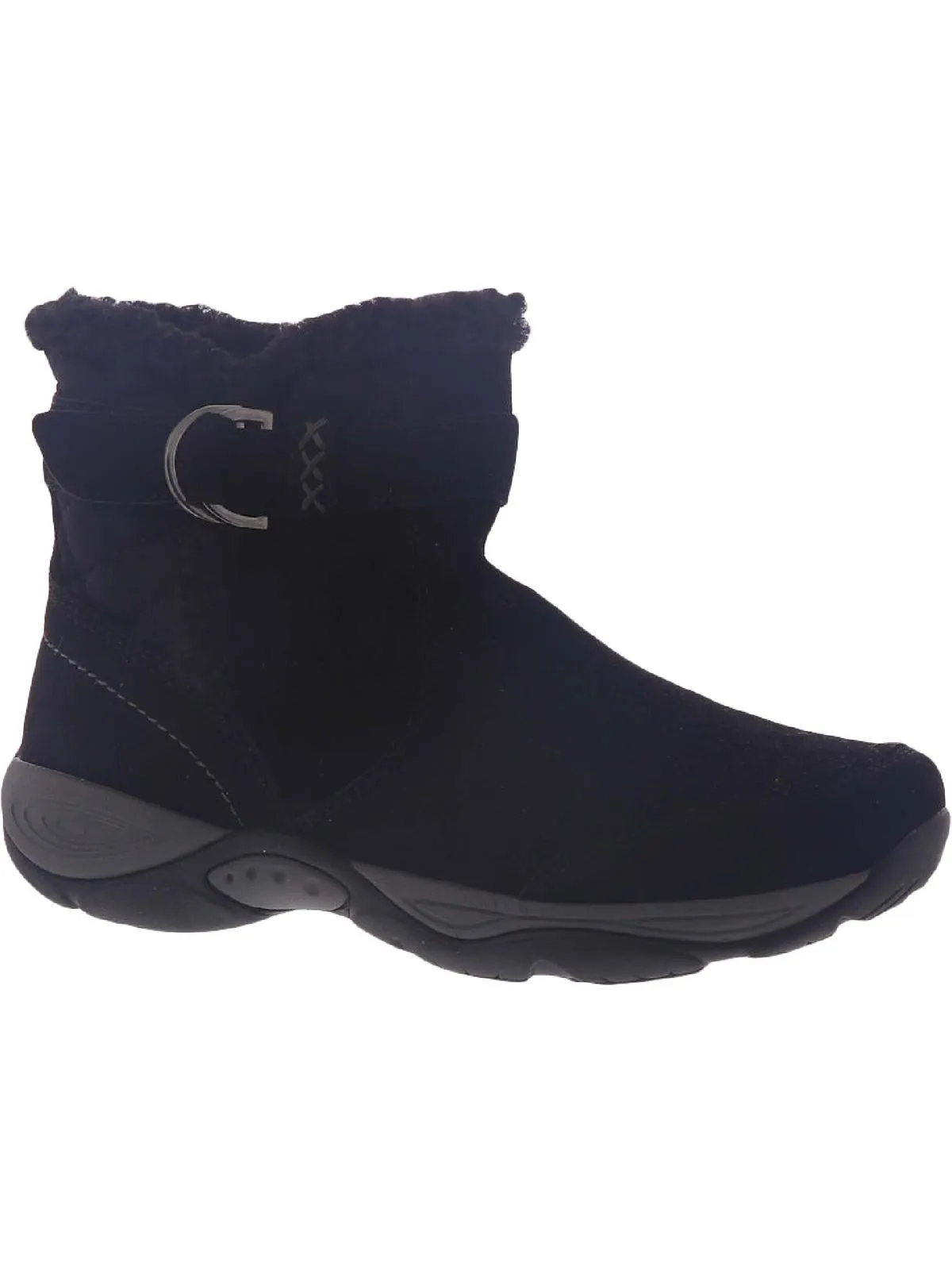 Elk Womens Suede Cold Weather Shearling Boots