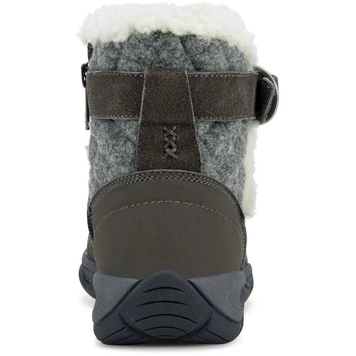 Elk Womens Suede Cold Weather Shearling Boots