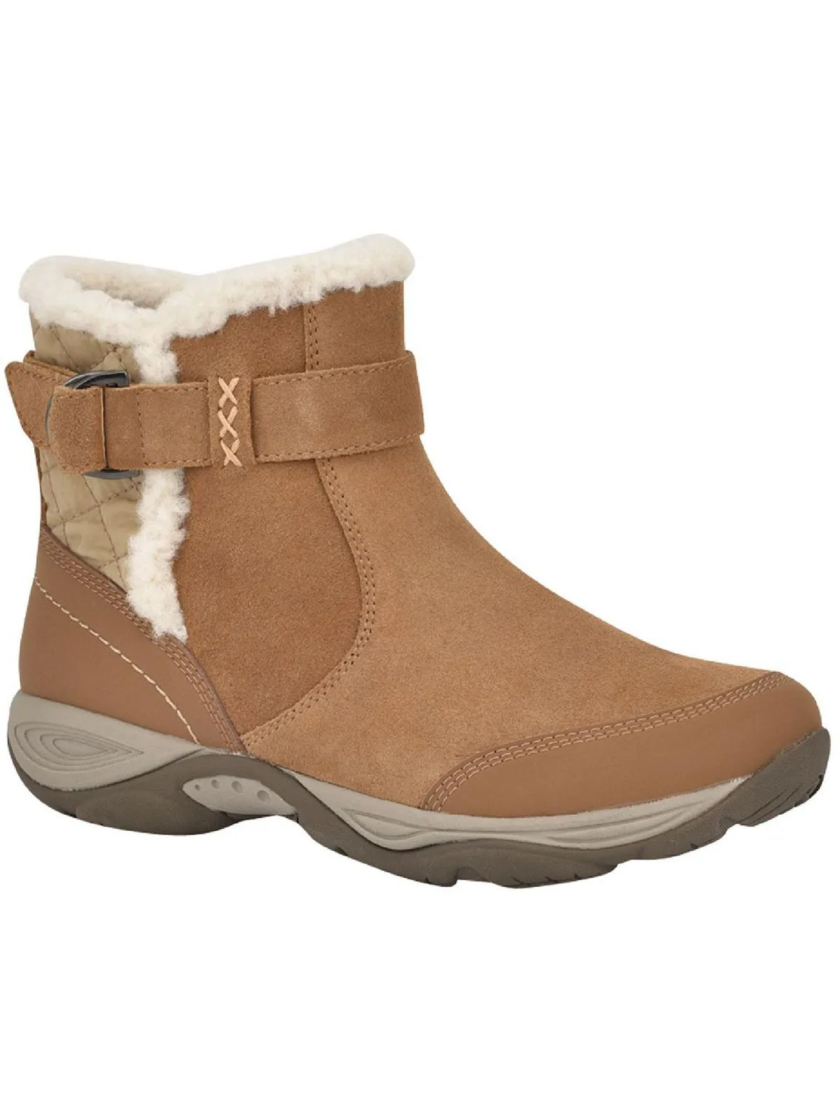 Elk Womens Suede Cold Weather Shearling Boots
