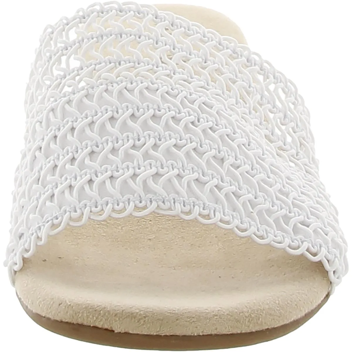 ELSA Womens Open Toe Slip On Slide Sandals