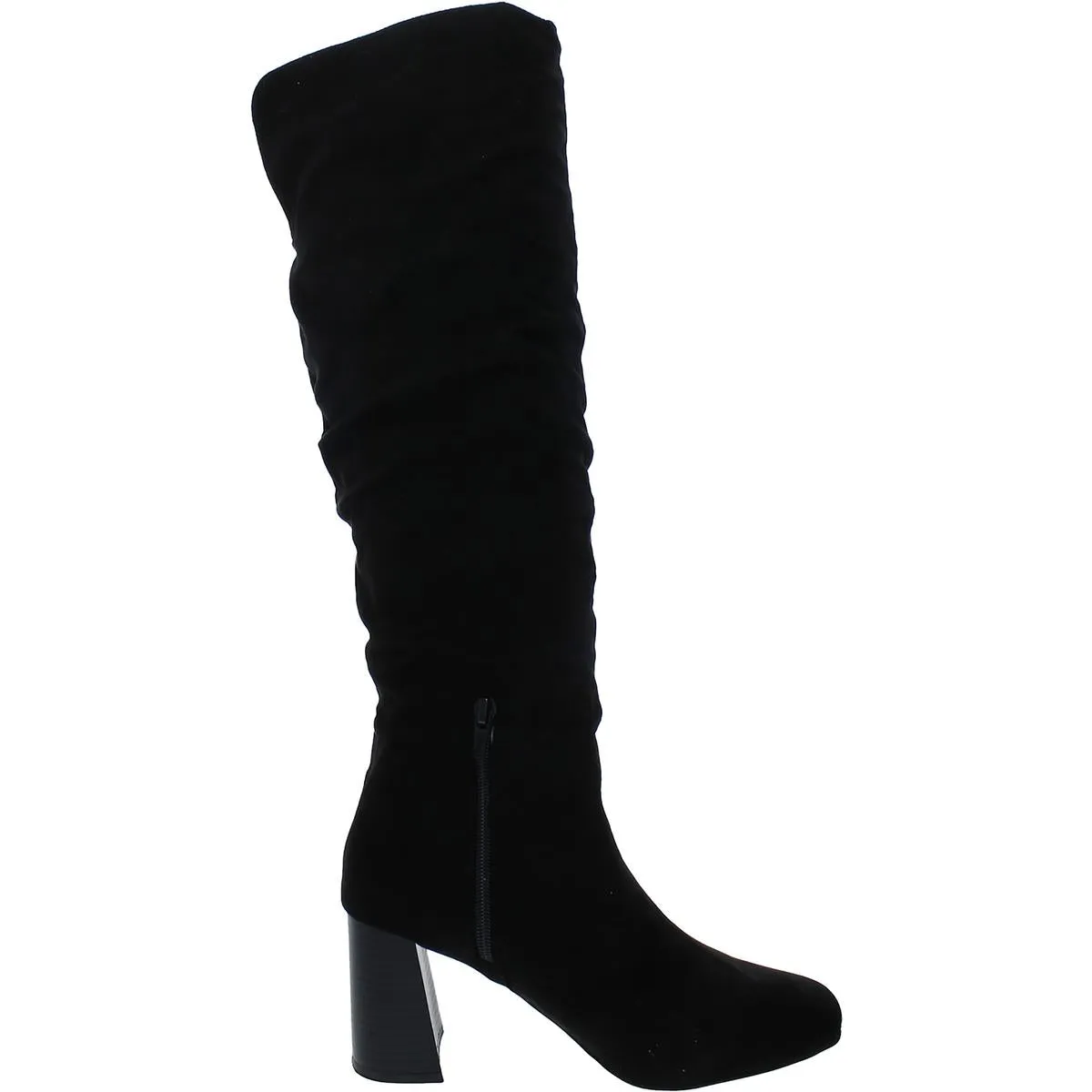 Emerson Womens Faux Suede Slouchy Knee-High Boots