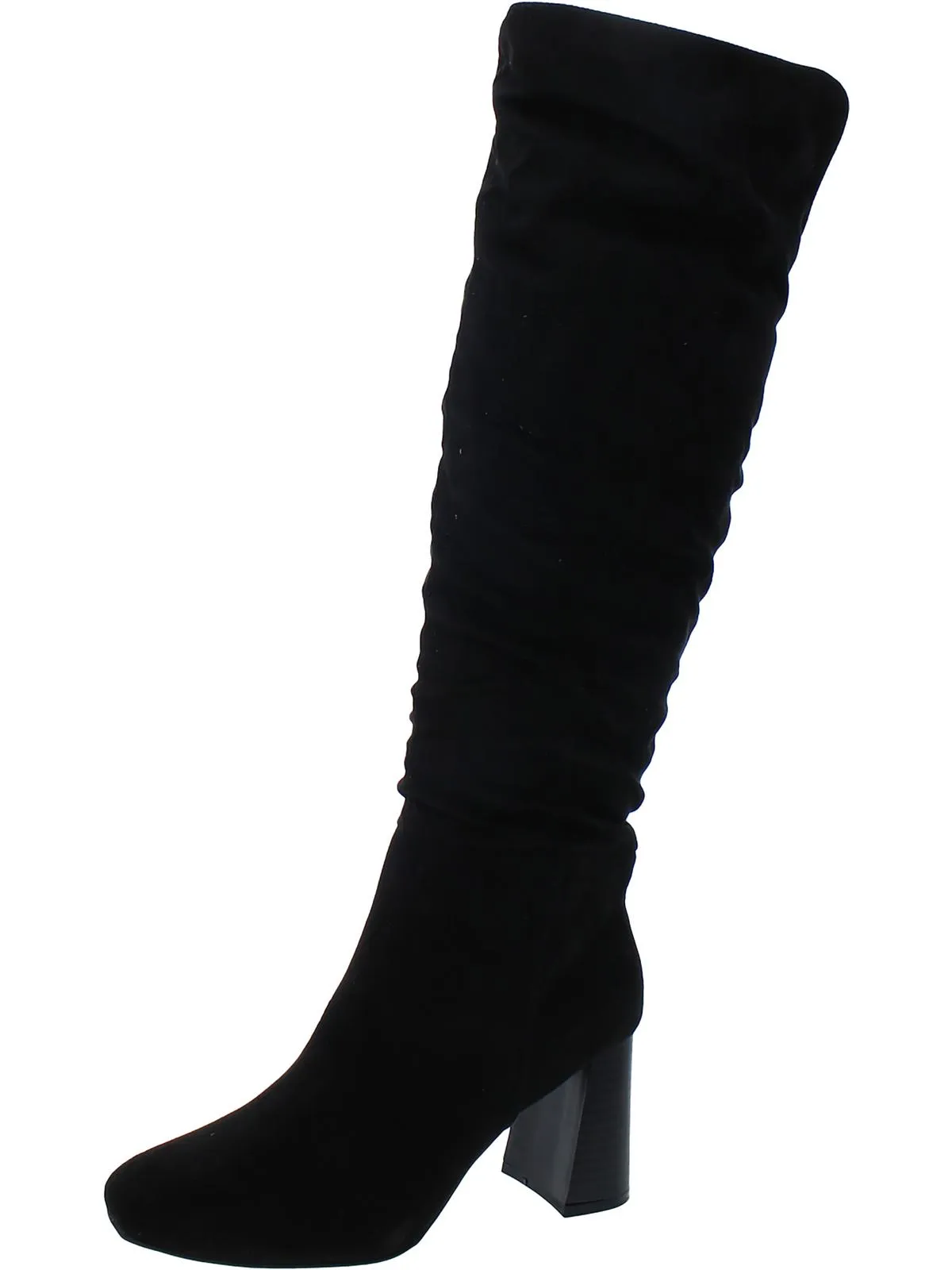 Emerson Womens Faux Suede Slouchy Knee-High Boots