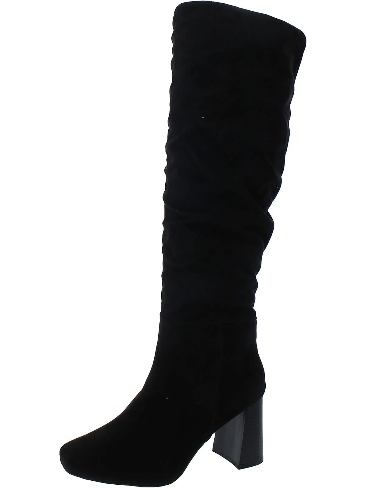 Emerson Womens Faux Suede Slouchy Knee-High Boots