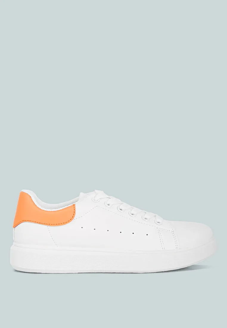 enora comfortable lace up sneakers