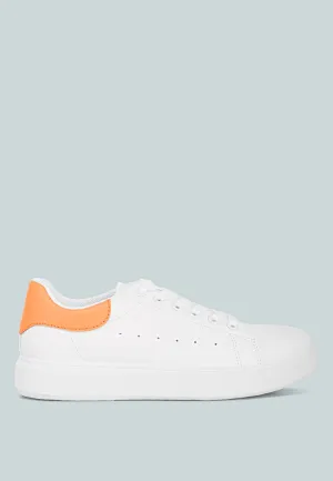 enora comfortable lace up sneakers