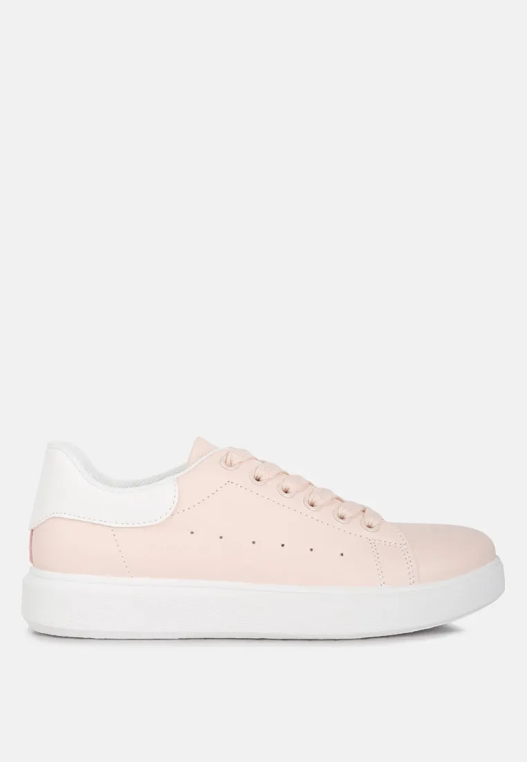 enora comfortable lace up sneakers