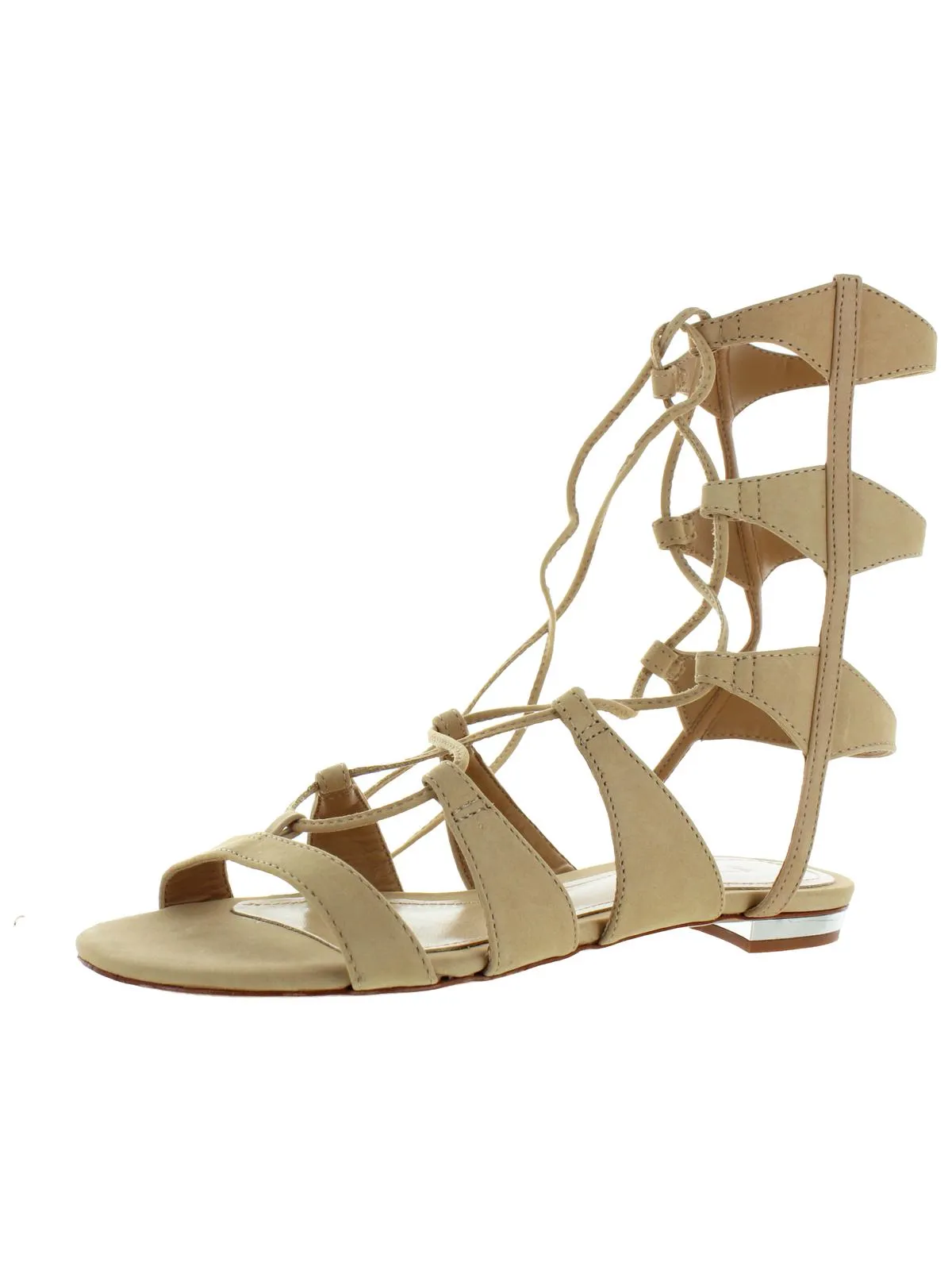 Erlina Womens Strappy Lace Up Gladiator Sandals