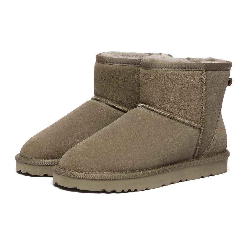EverAu Australia Women Ostrich Leather Short Boots