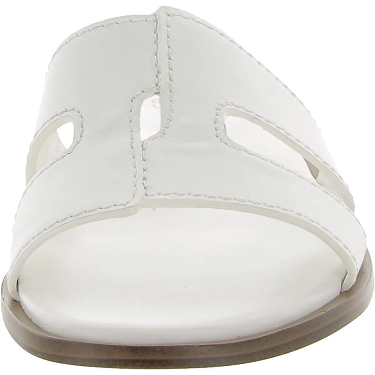 Fame Womens Leather Slide Sandals