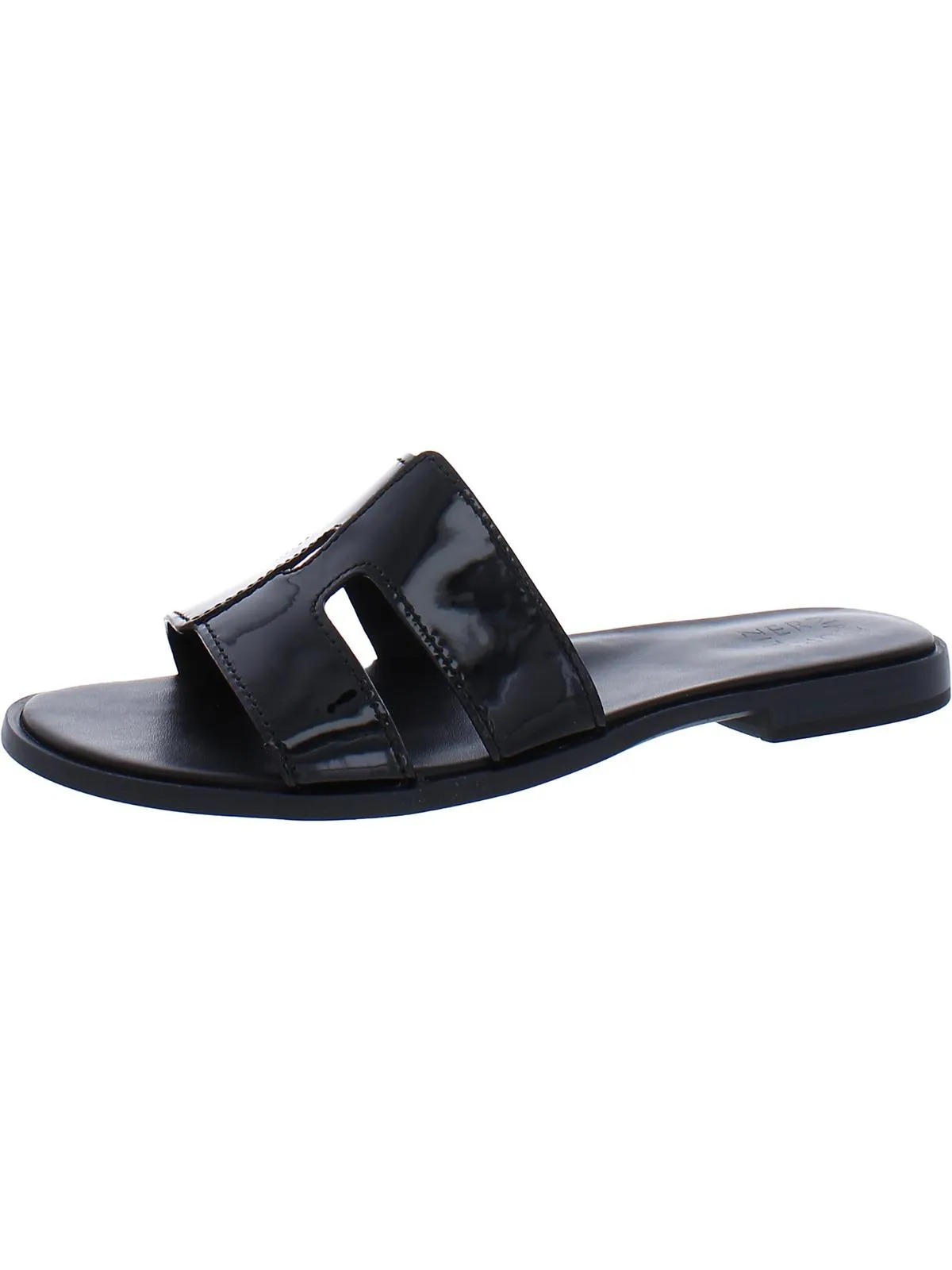 Fame Womens Leather Slide Sandals