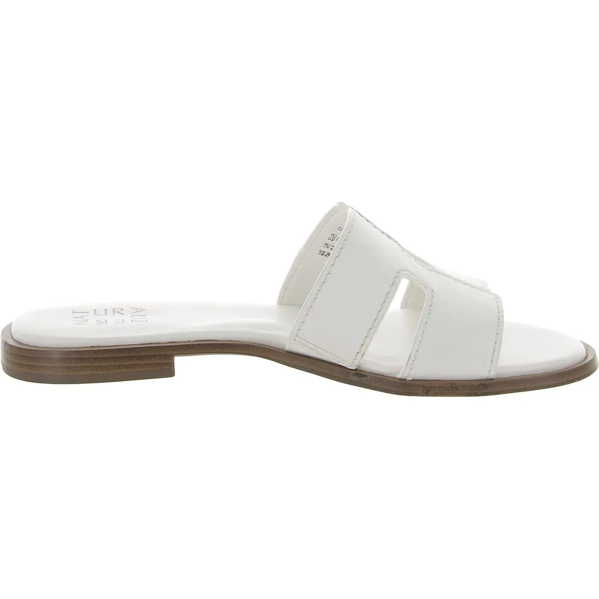 Fame Womens Leather Slide Sandals