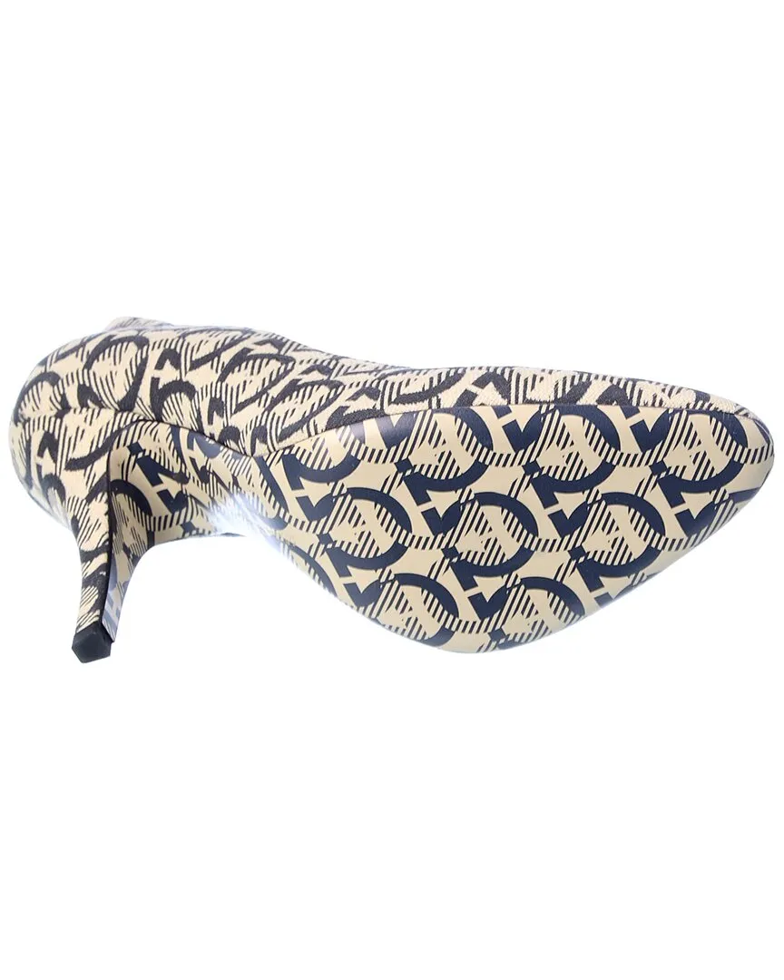 Ferragamo Judy X5 Canvas Pump