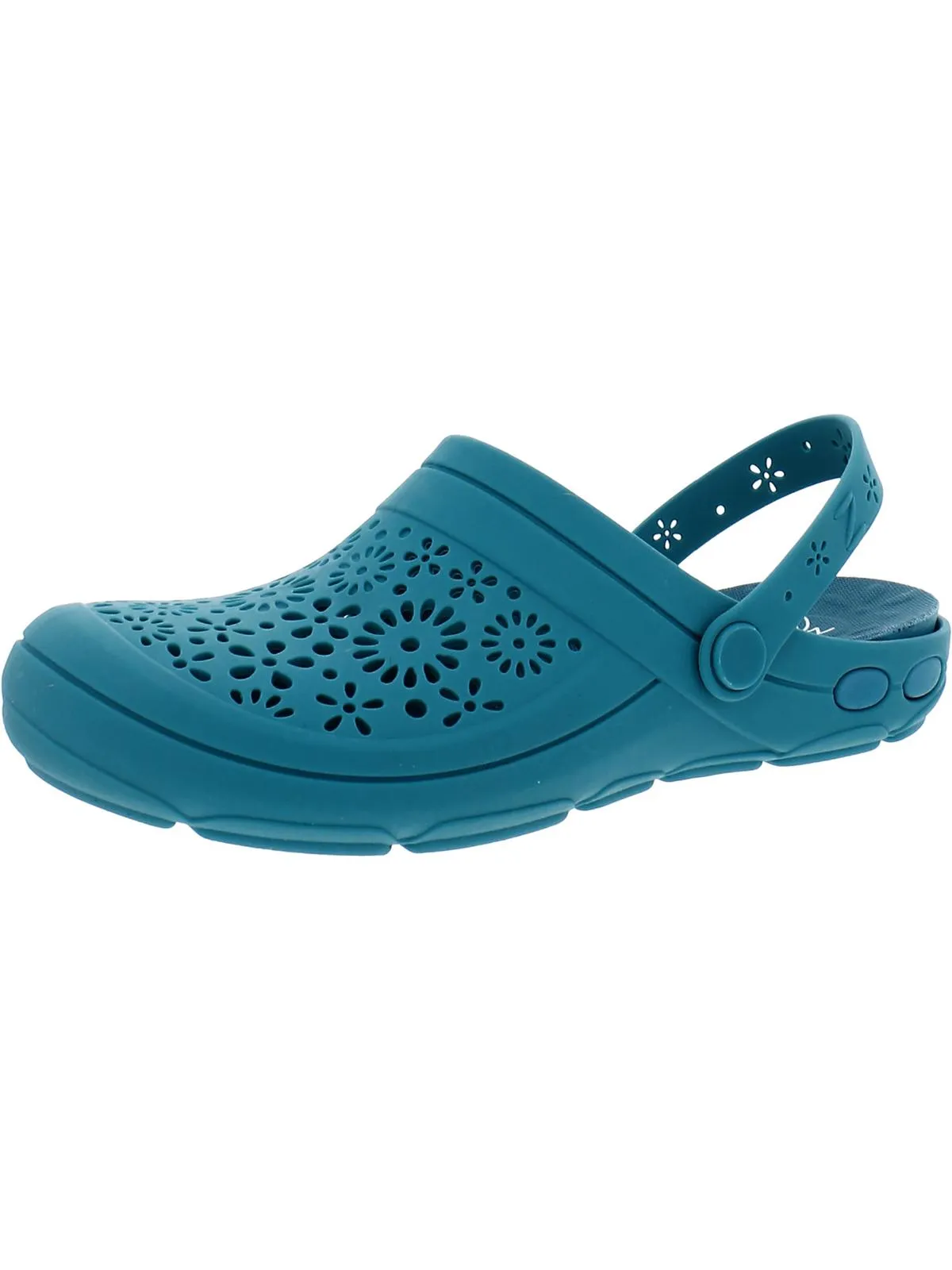 Flora Womens Slip On Ankle Strap Slip-On Sneakers