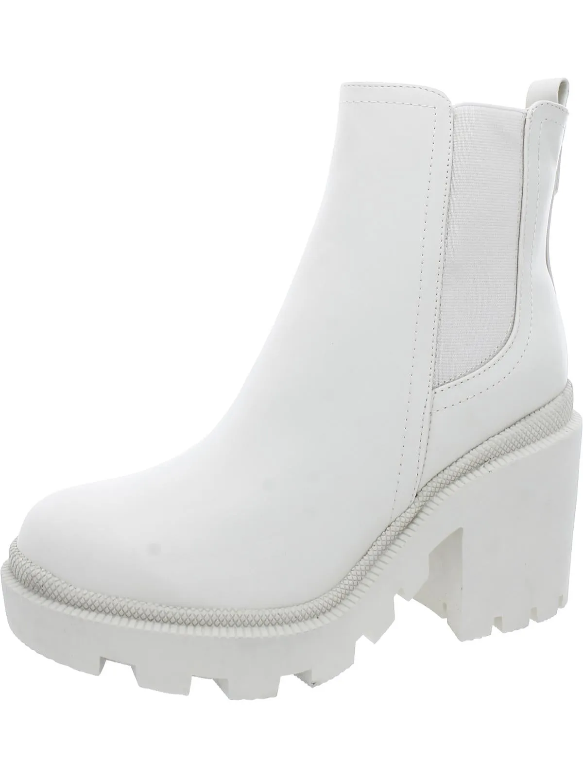 Forme Womens Leather Ankle Chelsea Boots