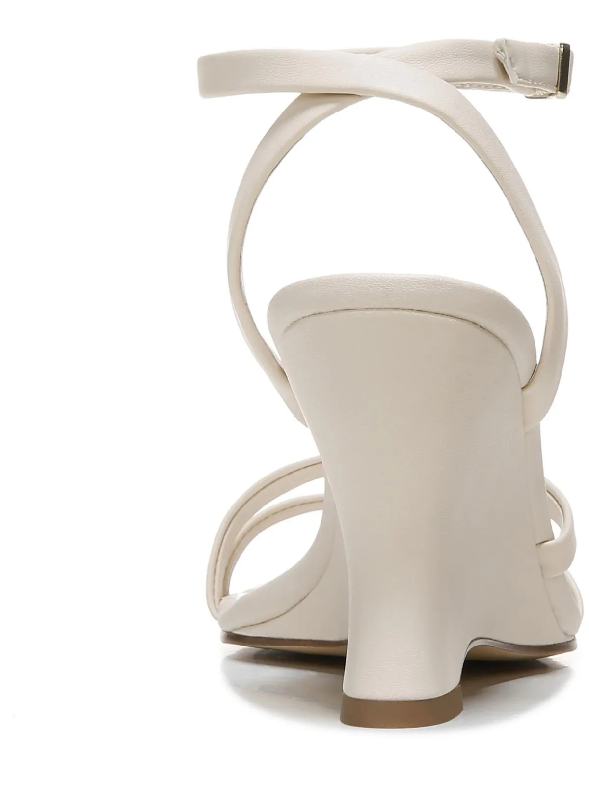FRANCA Womens Open Toe Ankle Strap Wedge Heels