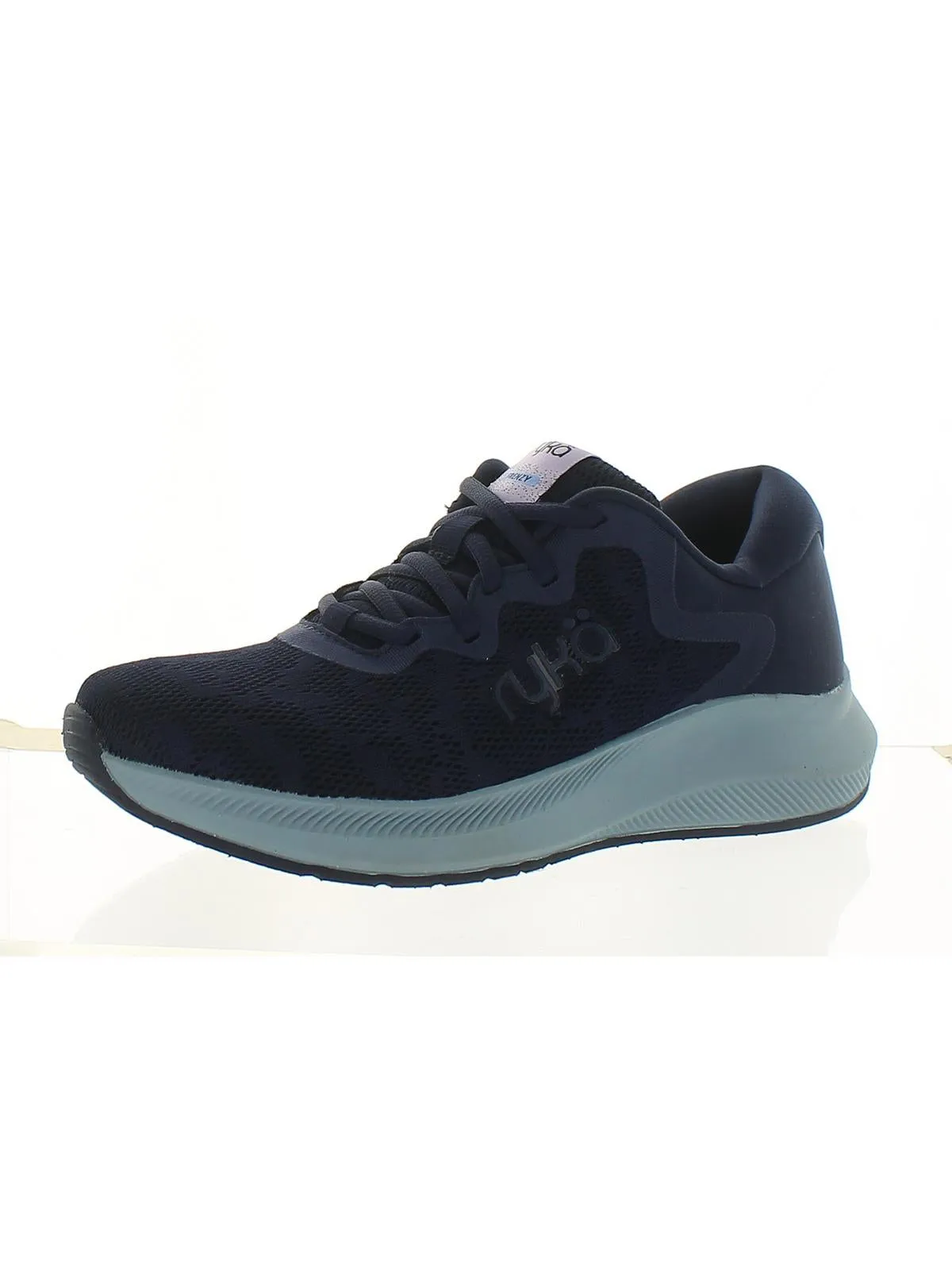 Frenzy Womens Lace-Up Mesh Running & Training Shoes