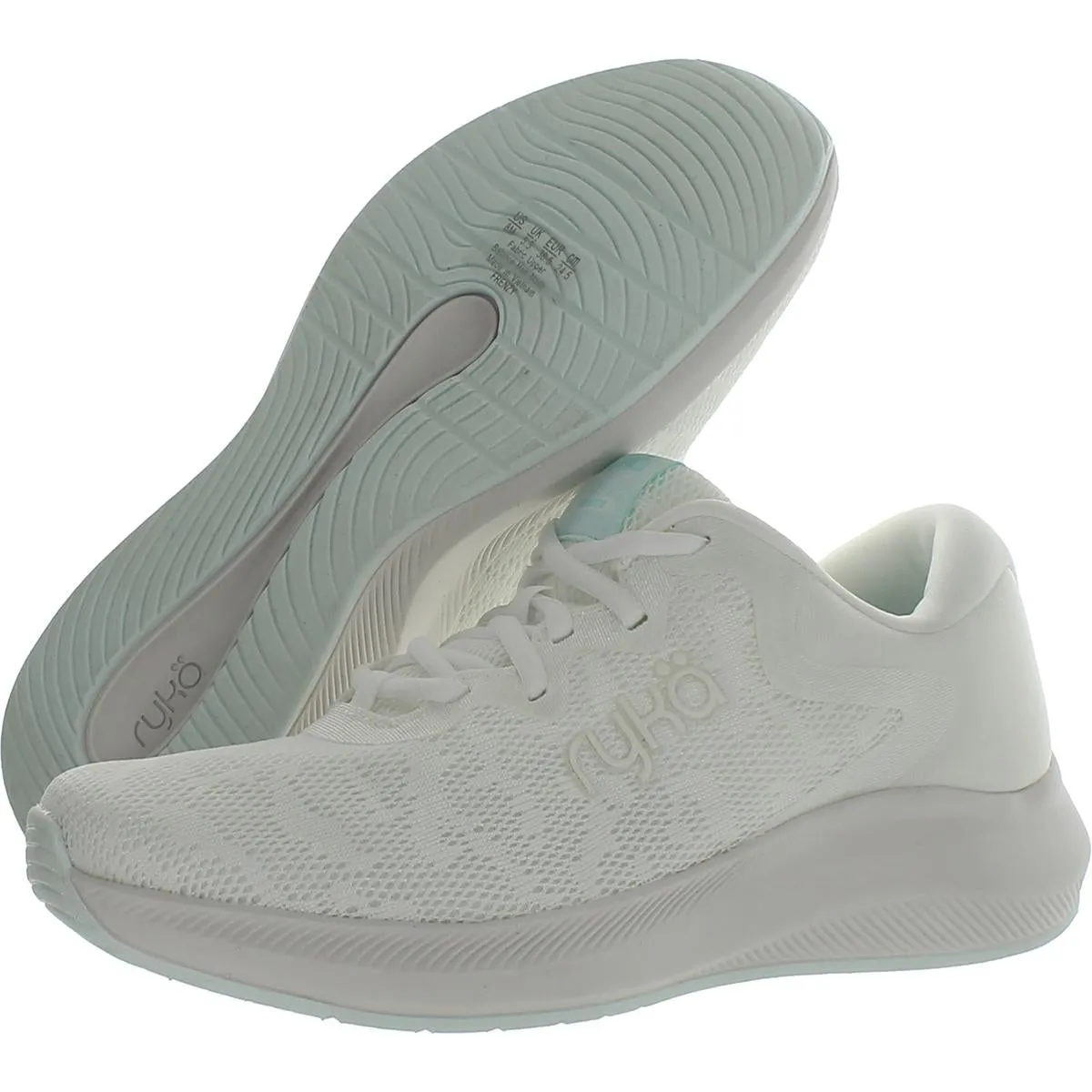 Frenzy Womens Lace-Up Mesh Running & Training Shoes