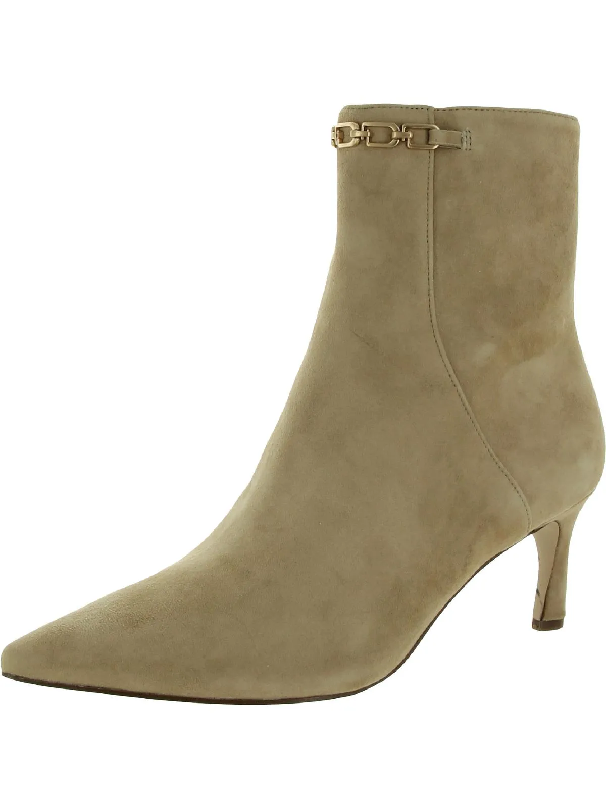 Frida Womens Pointed Toe Ankle Boots