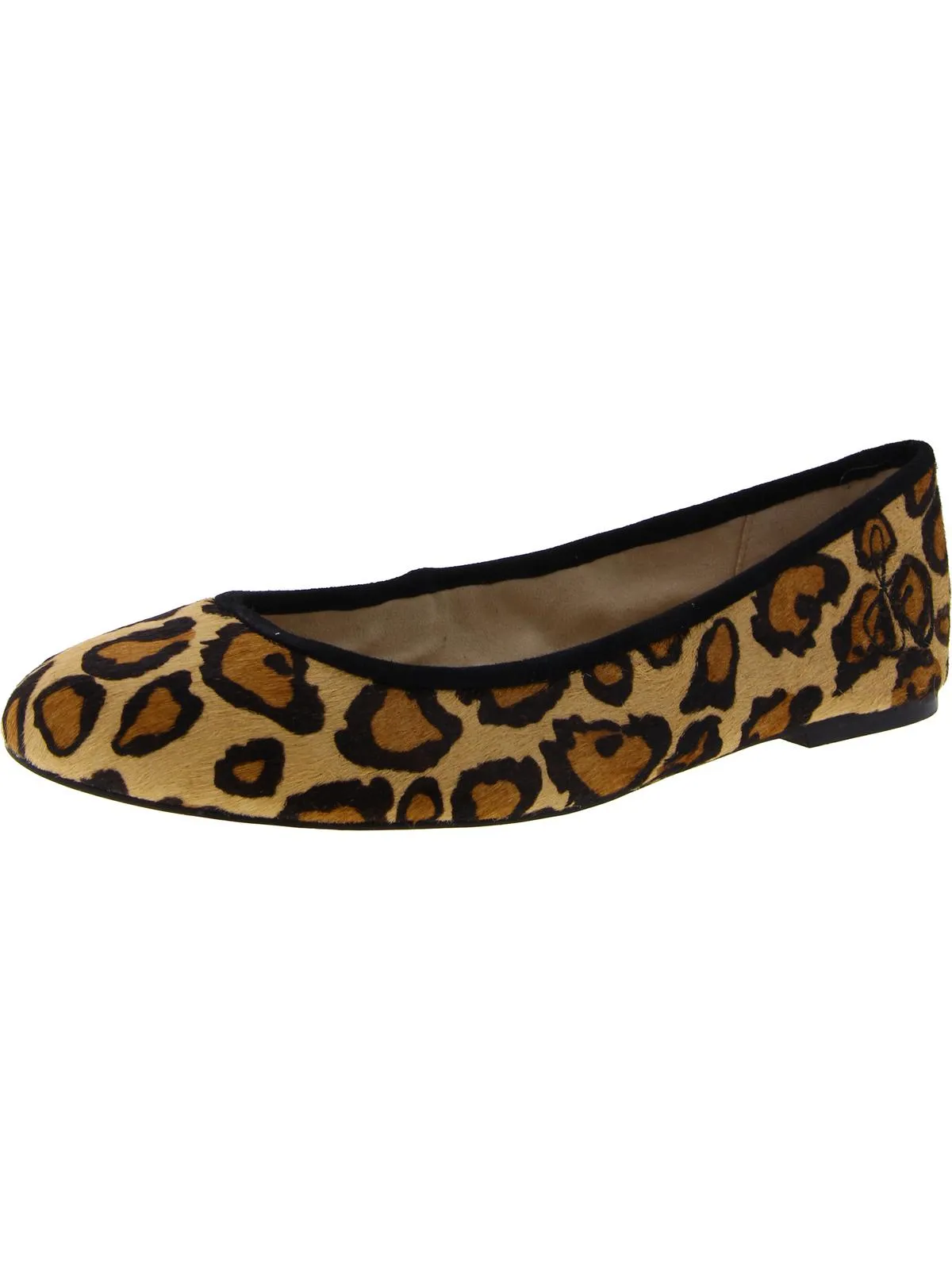 Fritz Womens Leather Signature Ballet Flats