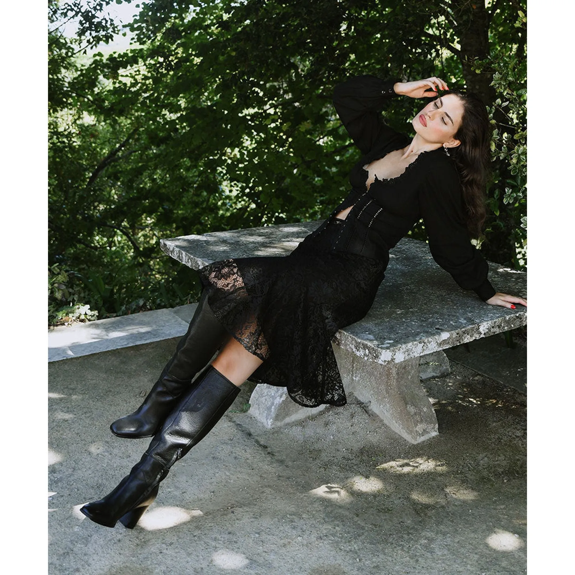 FYNN BOOTS ONYX LEATHER