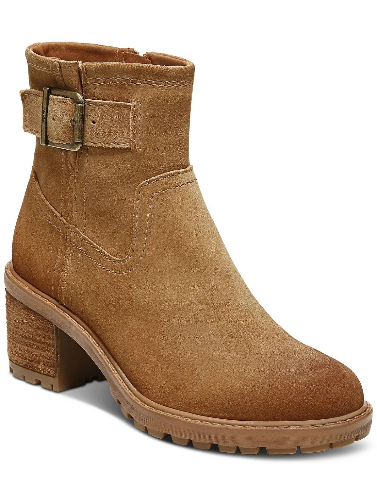 Gannet Womens Zipper Lug Sole Ankle Boots