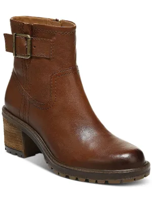 Gannet Womens Zipper Lug Sole Ankle Boots