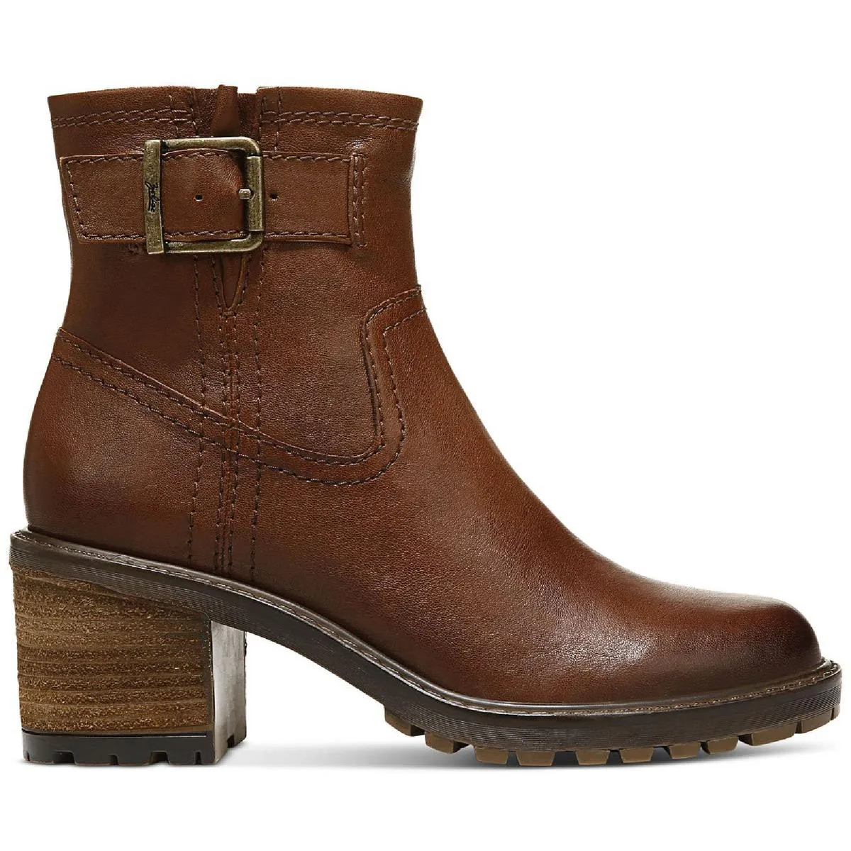 Gannet Womens Zipper Lug Sole Ankle Boots