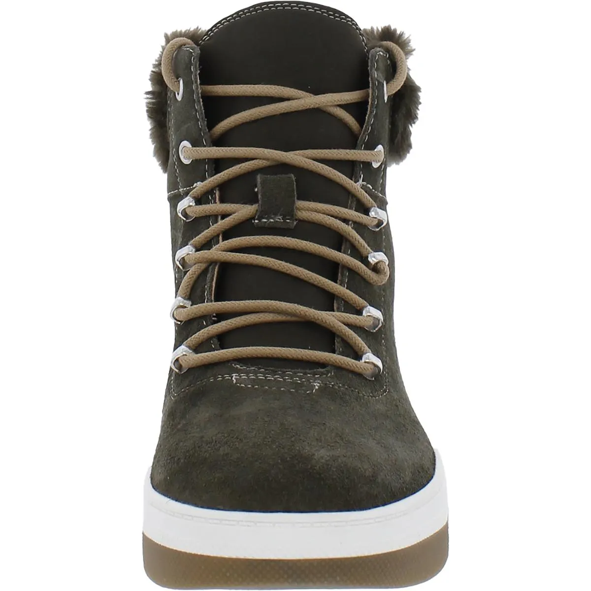 Gear Up Womens Lace up Shearling Boots