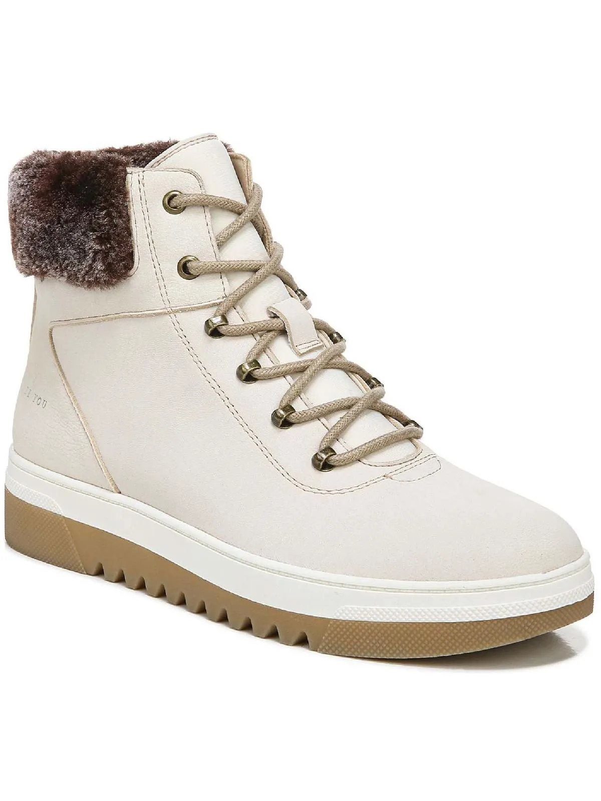 Gear Up Womens Lace up Shearling Boots
