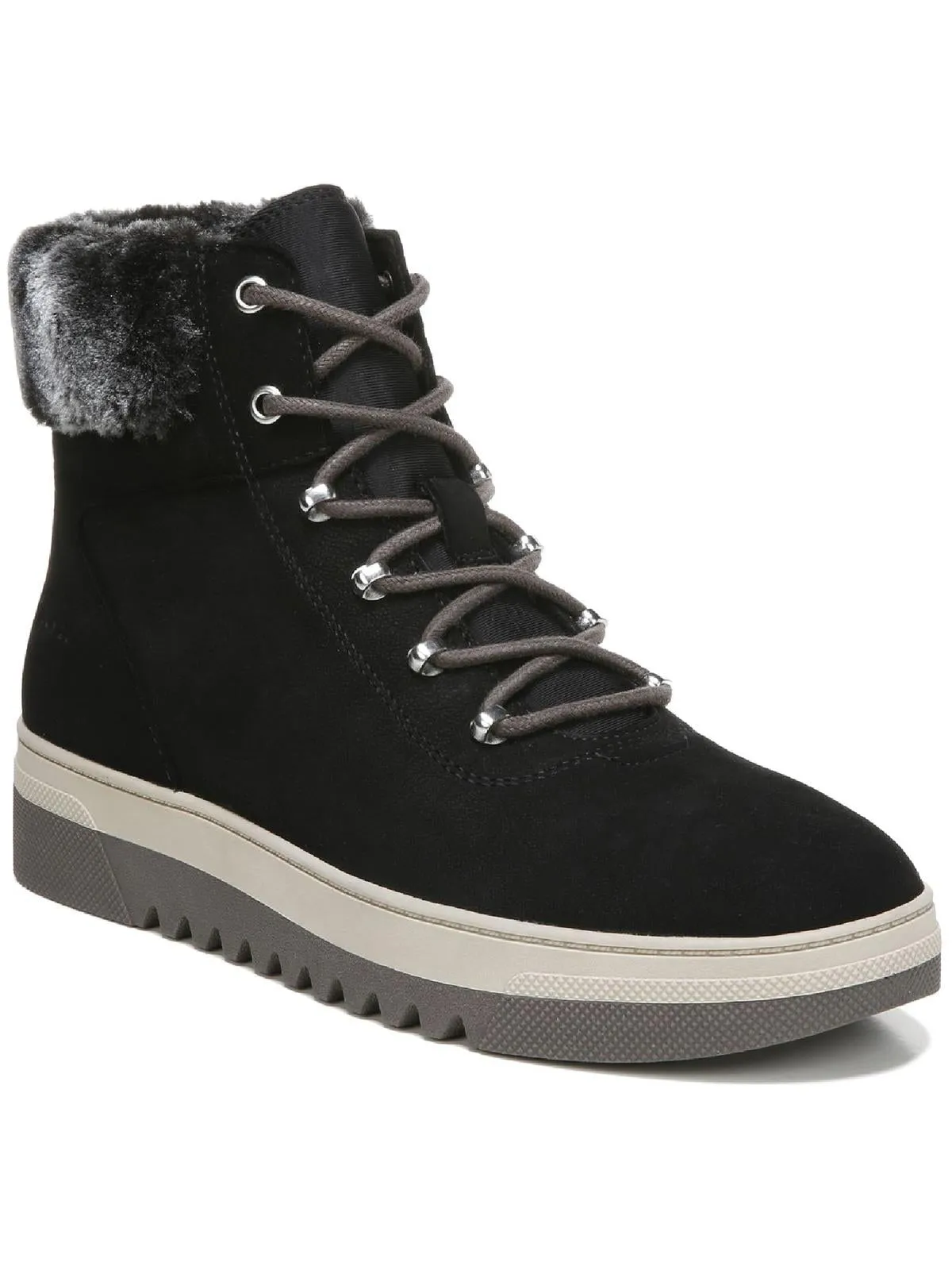 Gear Up Womens Lace up Shearling Boots