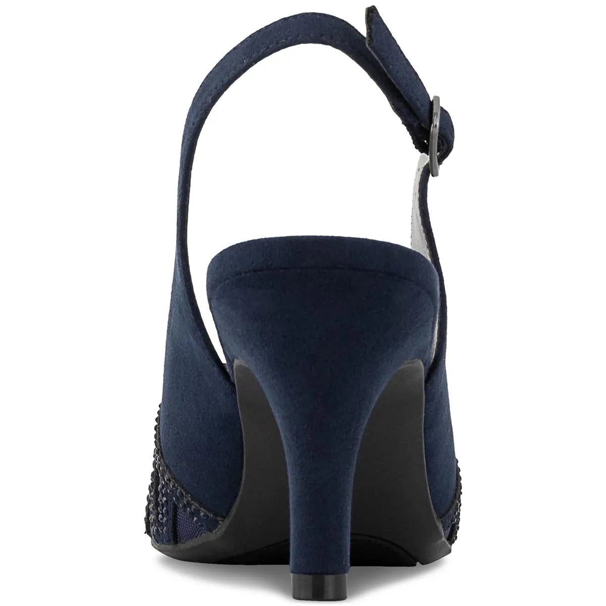 Gillis  Womens Buckle Slip On Pumps
