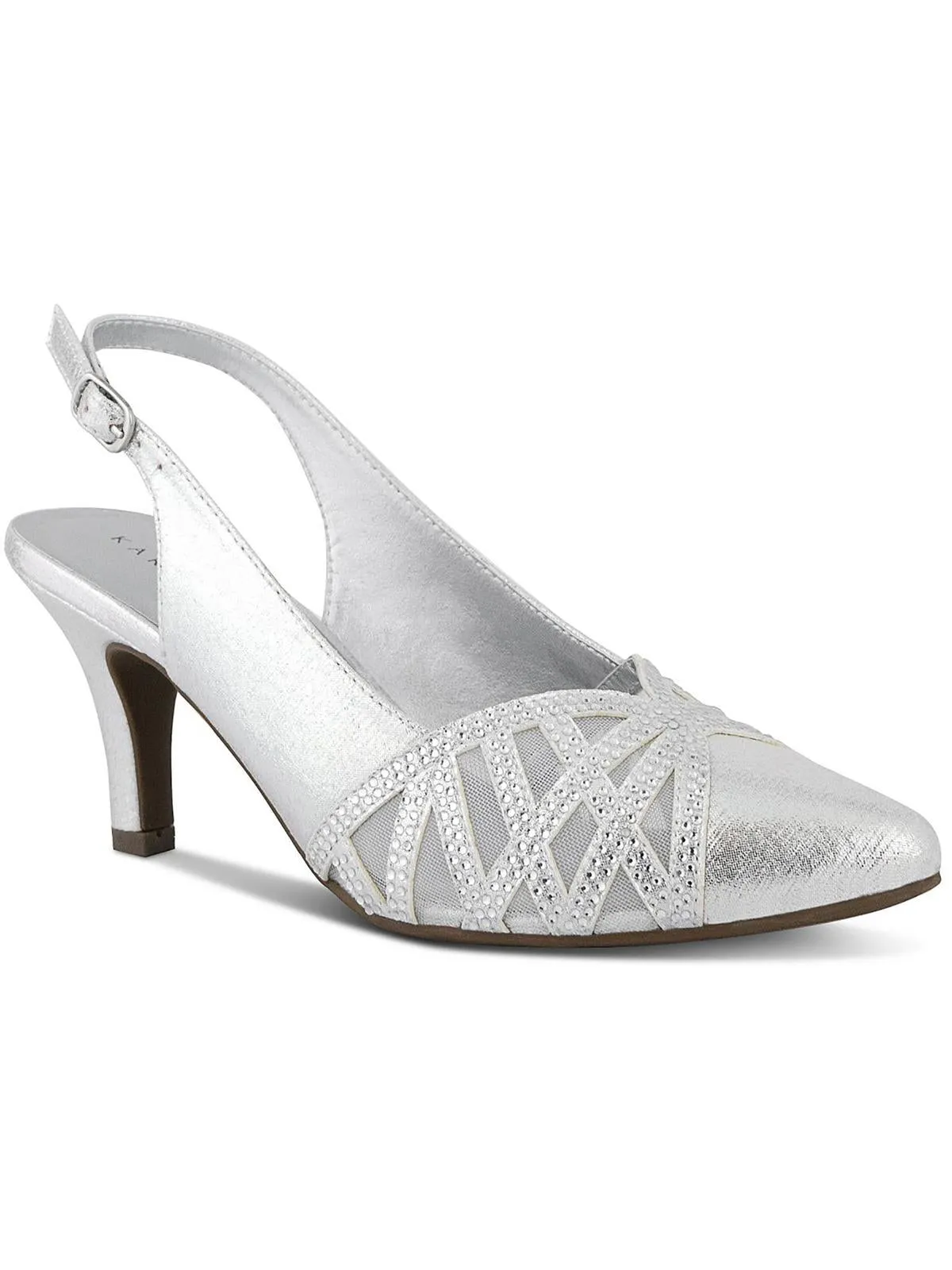 Gillis  Womens Buckle Slip On Pumps