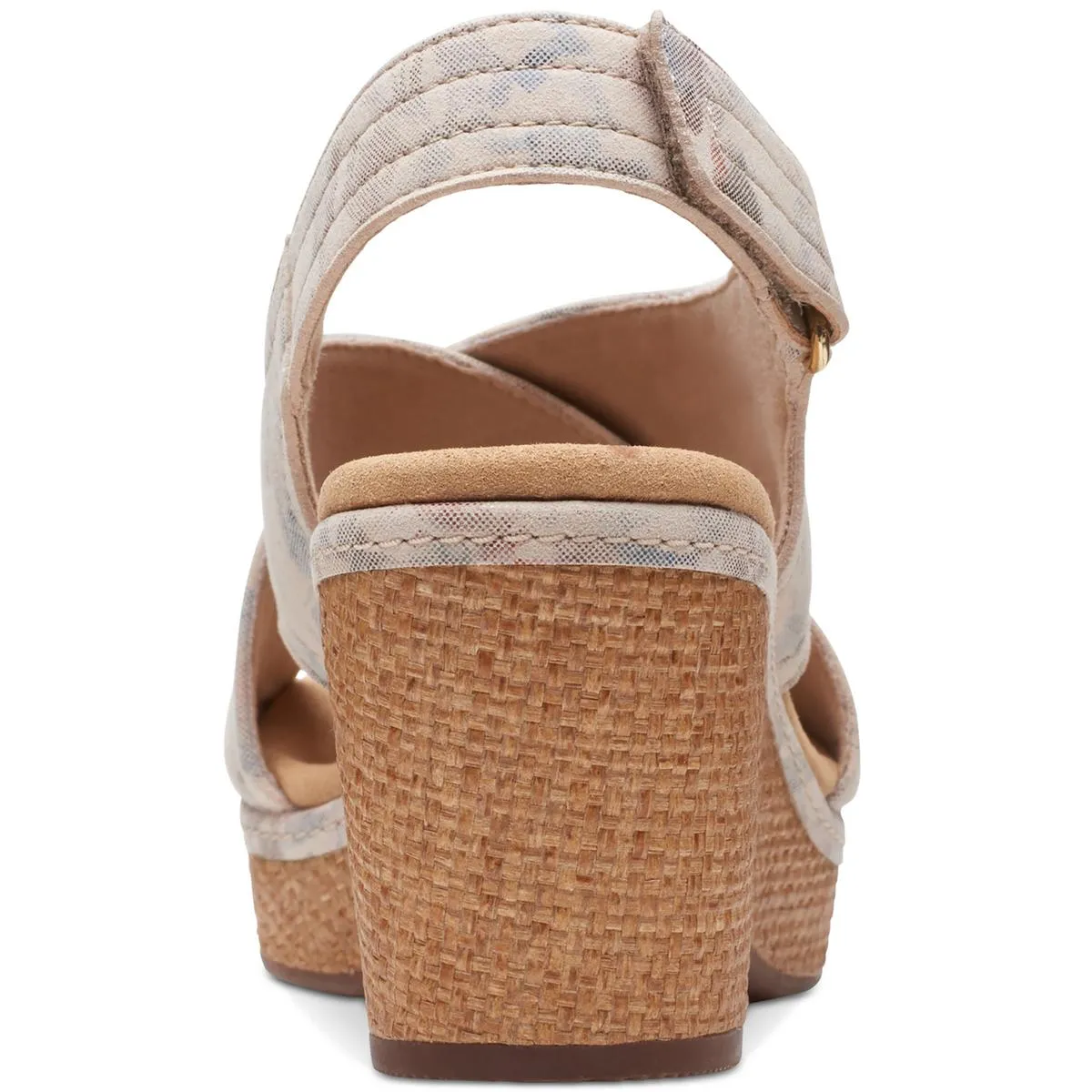 Giselle Cove Womens Suede Slingback Platform Sandals