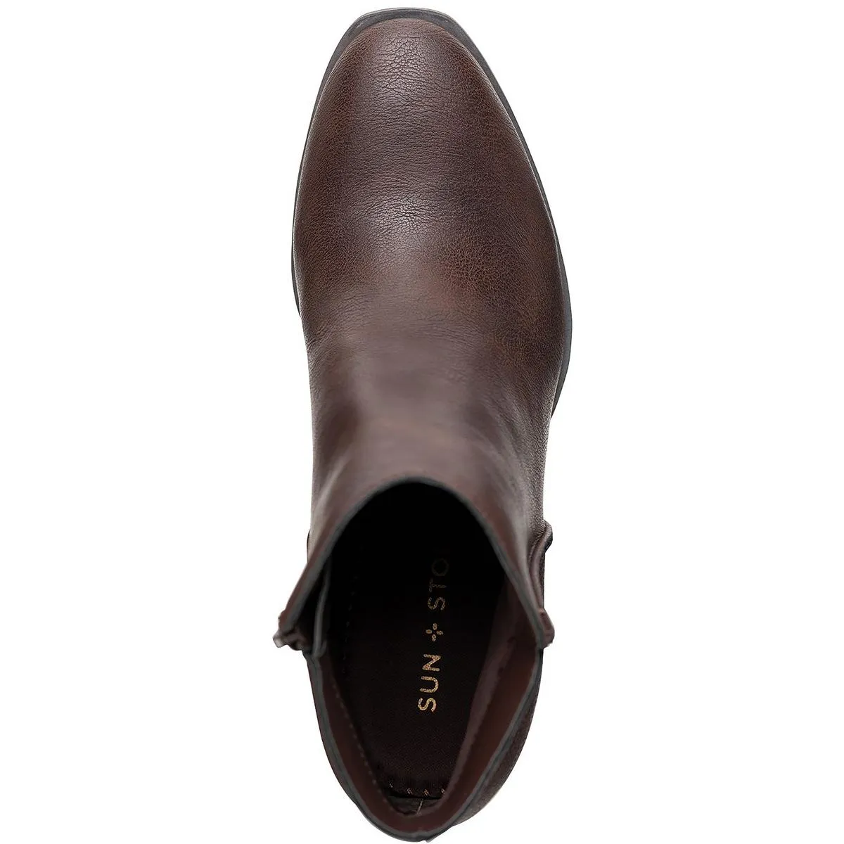Graceyy  Womens Faux Leather Embossed Booties