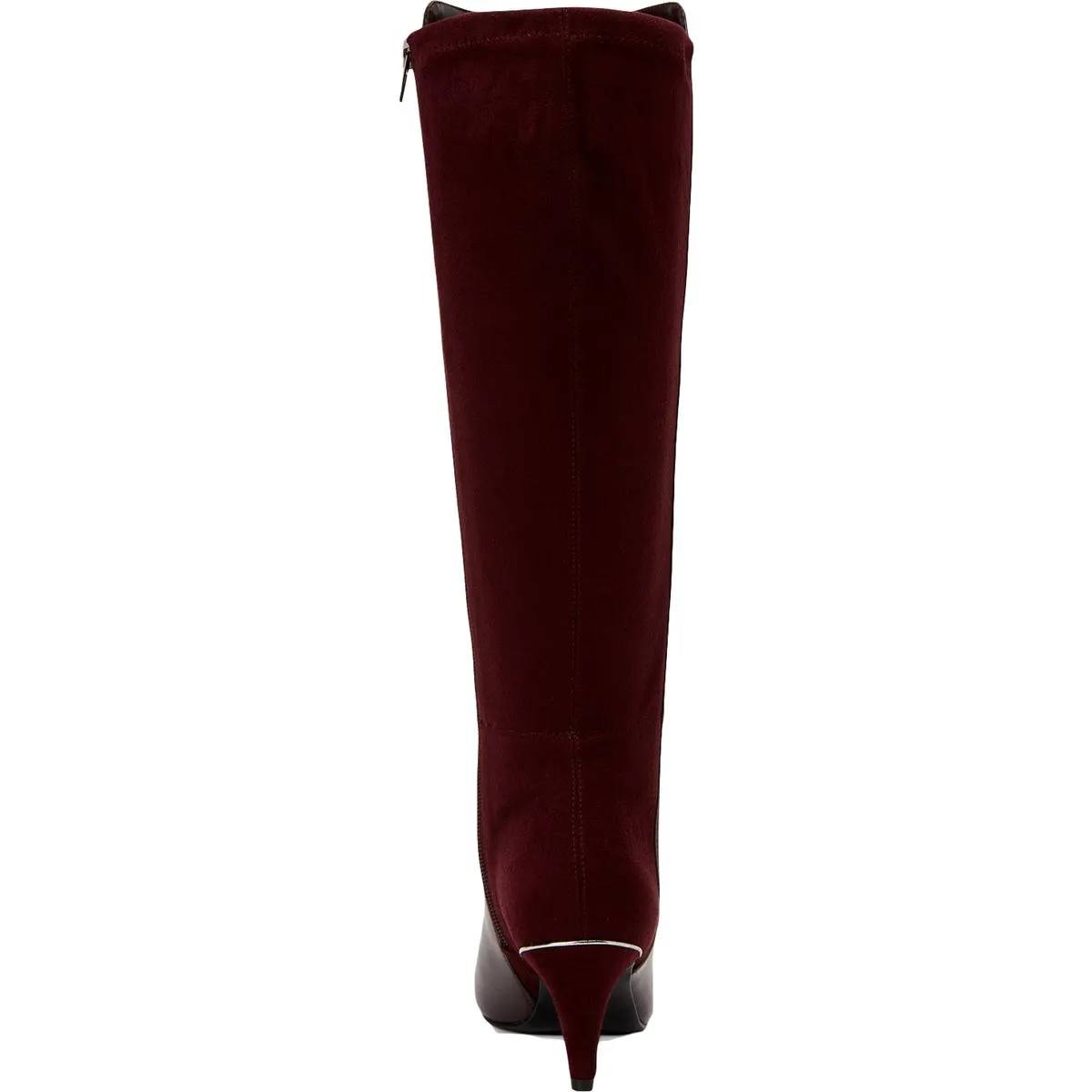 Hakuu Womens Zipper Pointed Toe Knee-High Boots