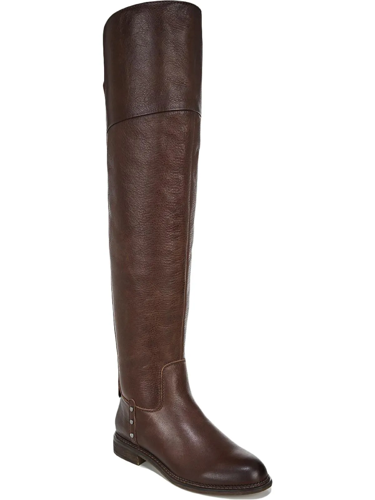 Haleen Womens Leather Riding Over-The-Knee Boots