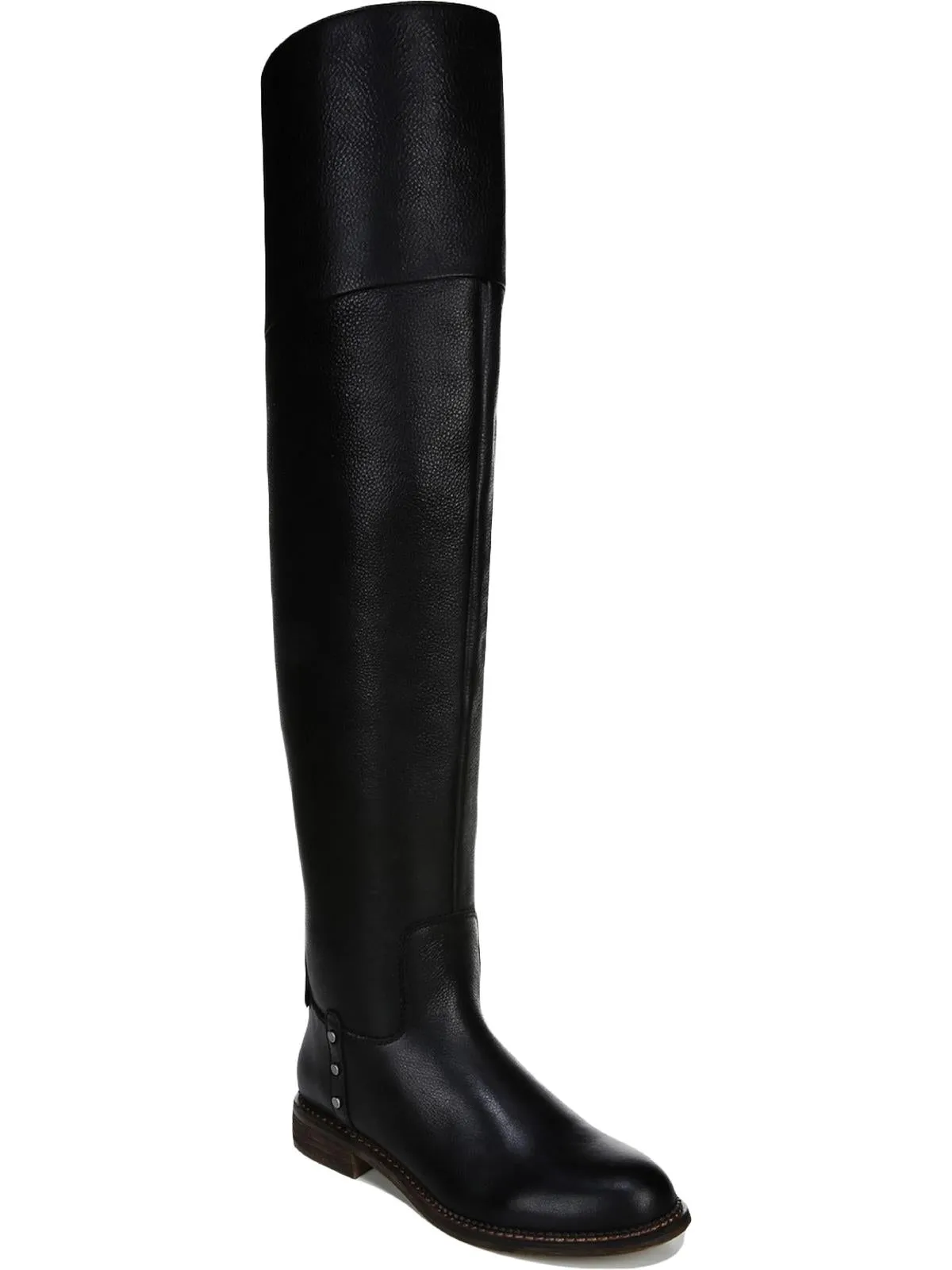Haleen Womens Leather Riding Over-The-Knee Boots