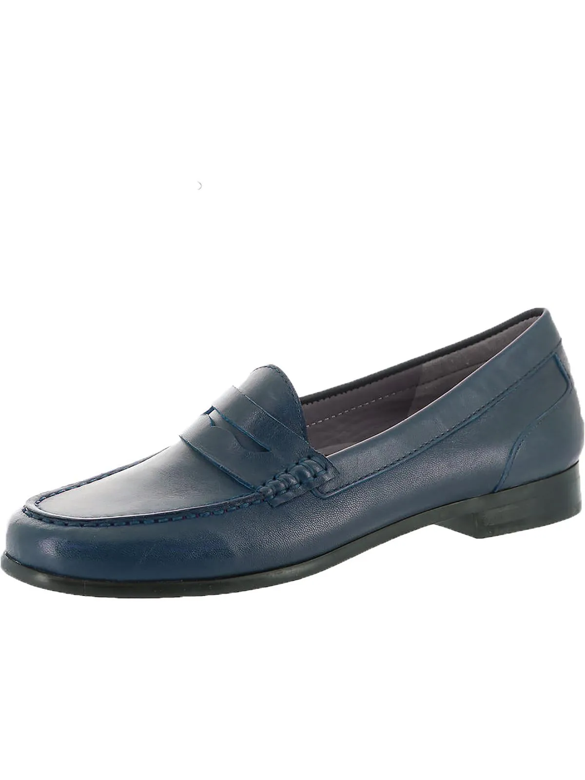 Harper Womens Solid Moc Toe Loafers