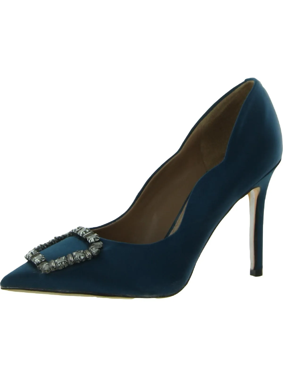 Harriett Womens Scalloped Embellished Pumps