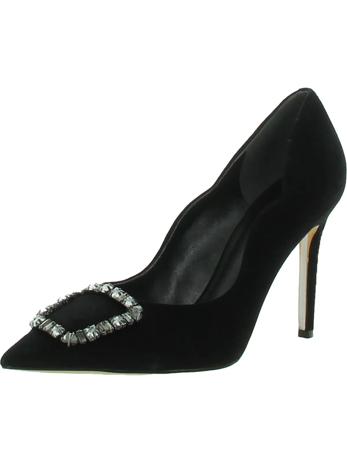 Harriett Womens Scalloped Embellished Pumps