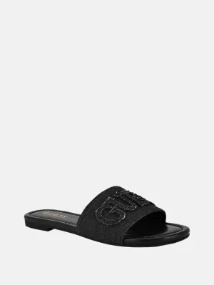 Havas Denim Slide Sandals