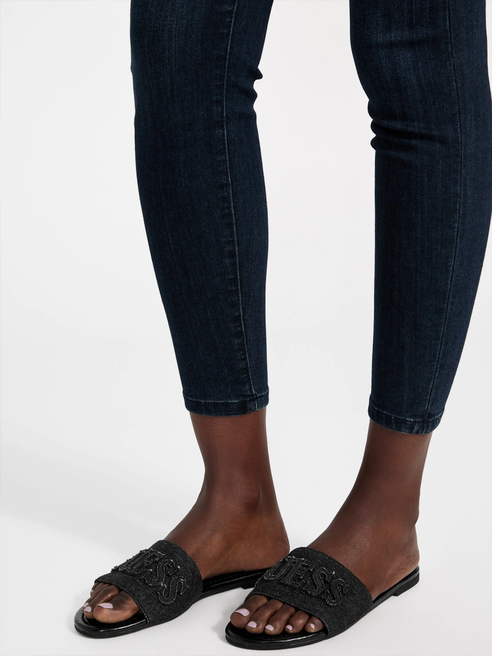 Havas Denim Slide Sandals