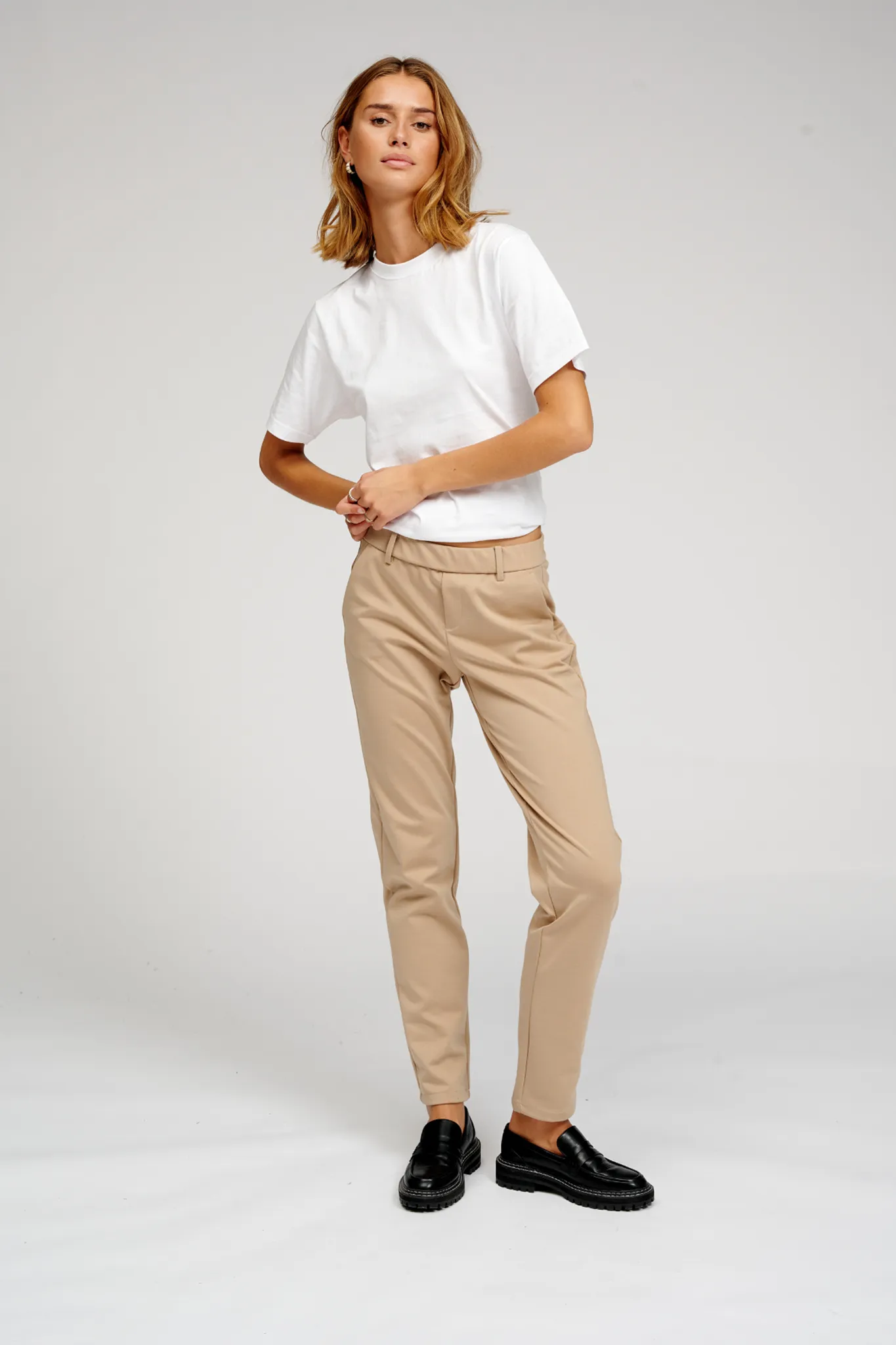 Haylie  Trousers - Beige