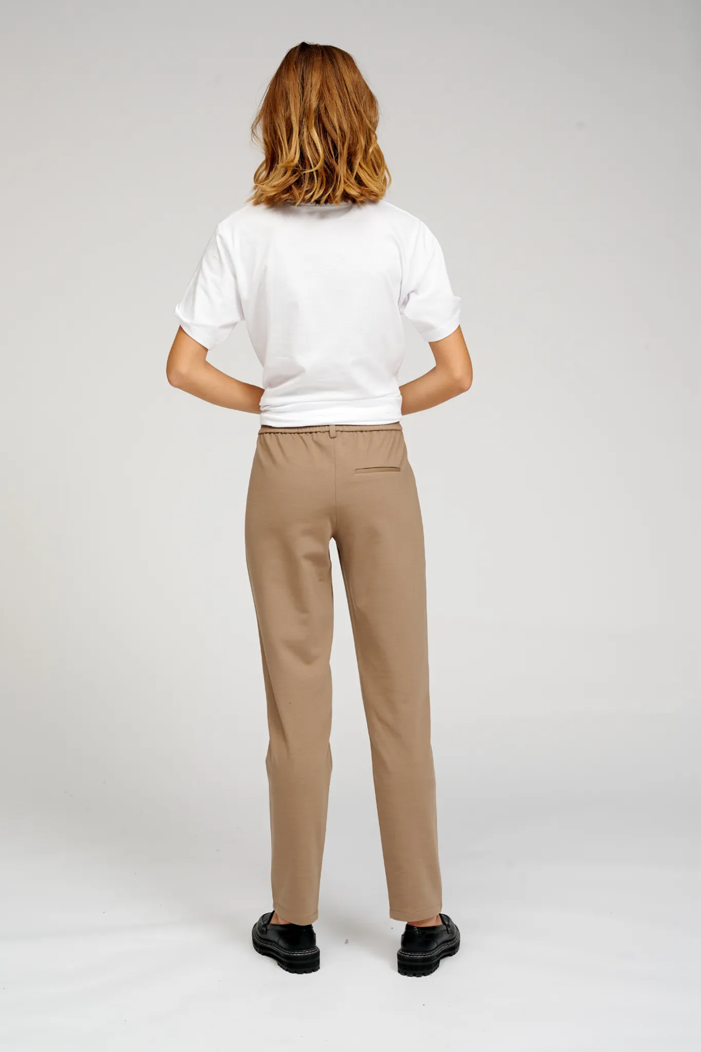 Haylie Trousers - Dark Beige