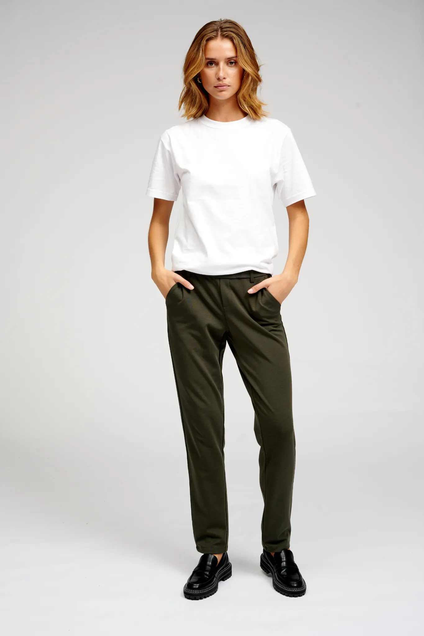 Haylie Trousers - Dark Green